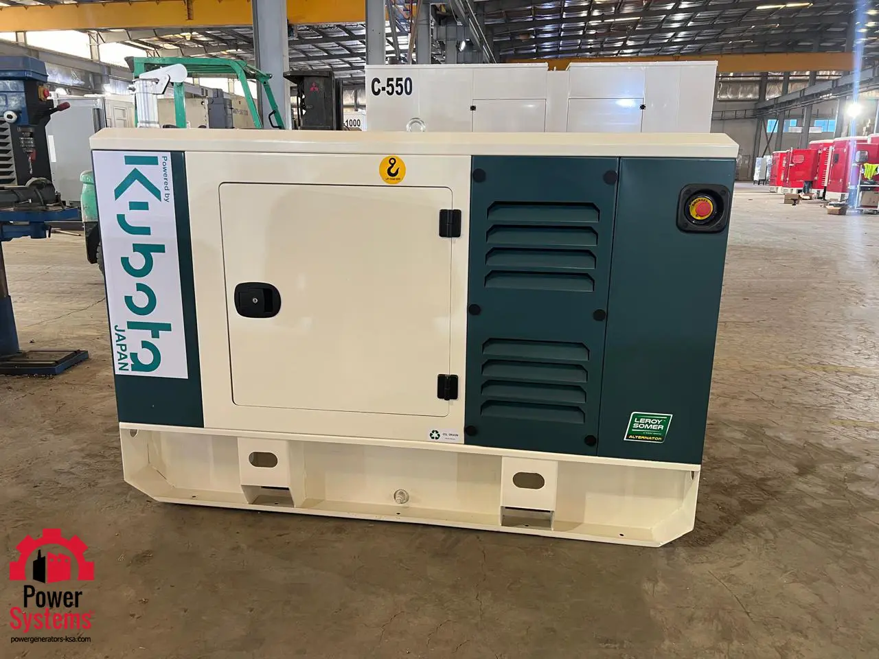 KT18 Kubota Diesel Generator 18 kVA with soundproof canopy (Soundproof canopy image)