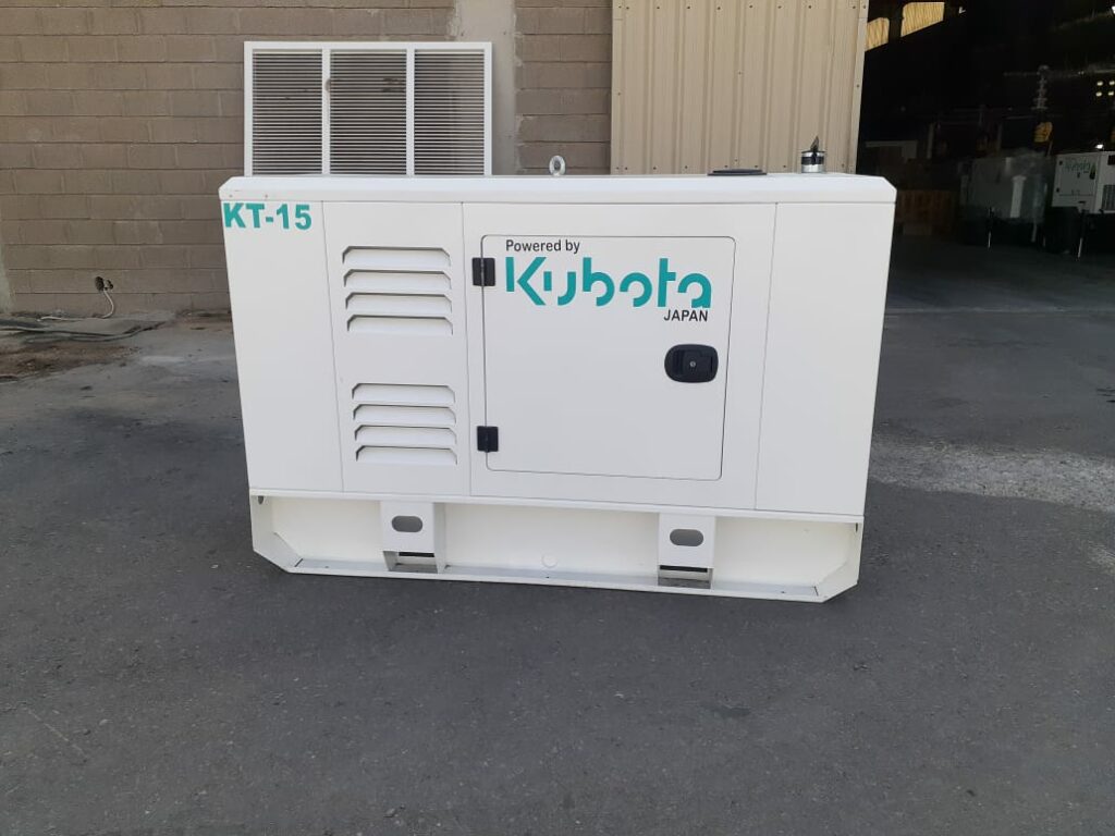 Kubota 15kva generator 