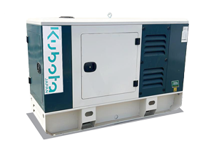 Kubota Diesel generators capacity 11 kVA prime 12 kVA stand-by